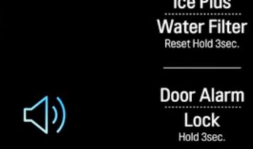 هشدار درب قفل یخچال